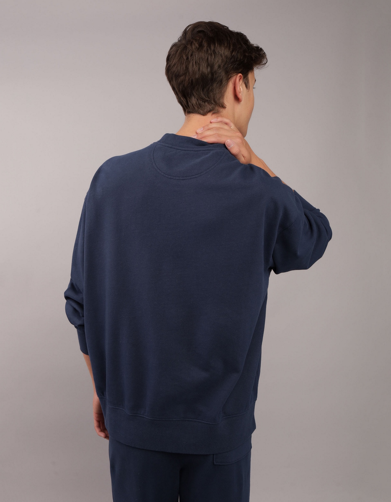 Buy AE Fleece Crew Neck Sweatshirt online American Eagle Outfitters