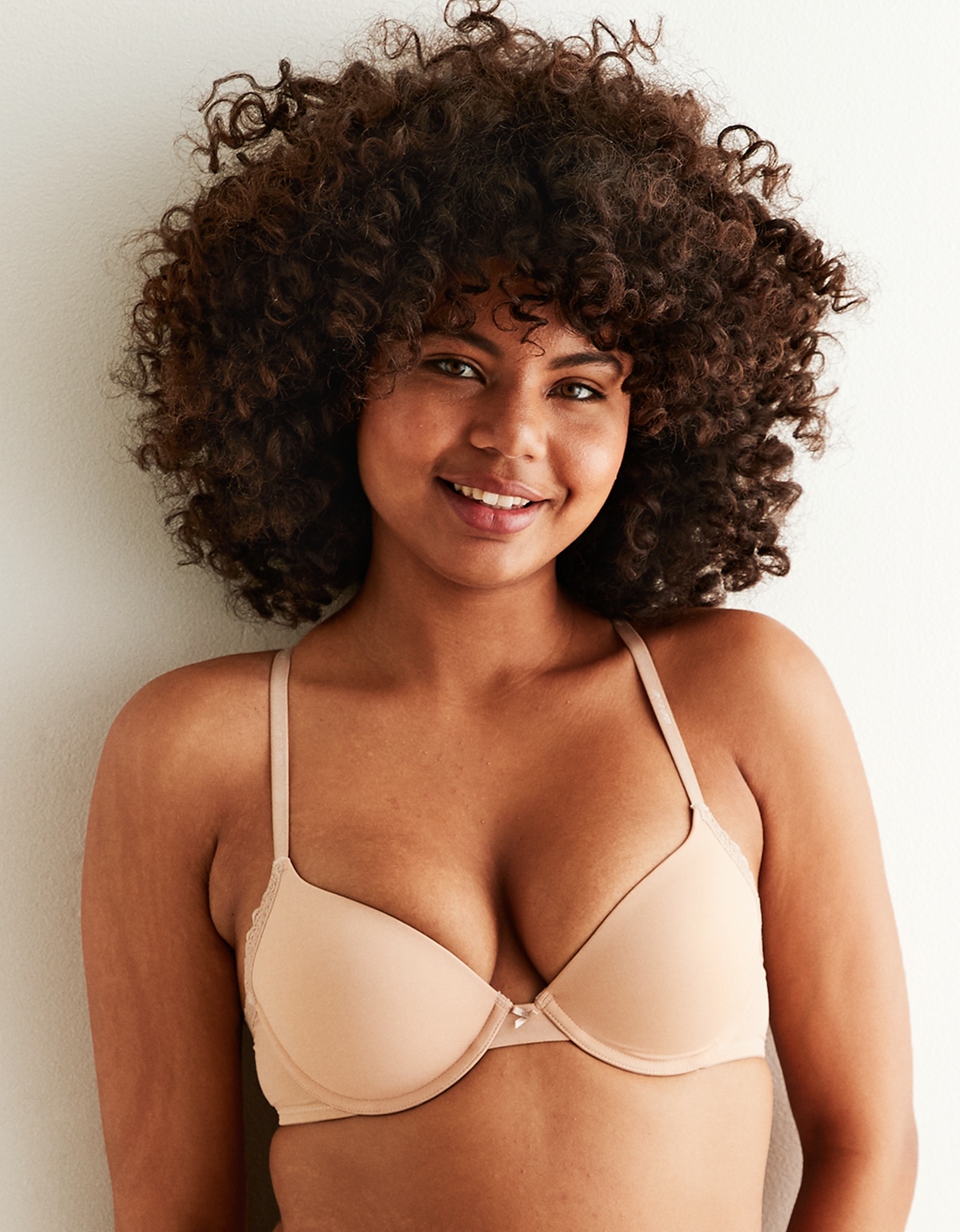 Shop Aerie Real Happy Demi Push Up Bra online