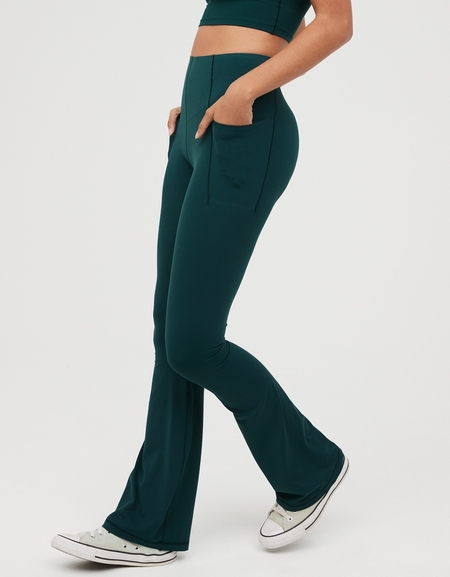 OFFLINE By Aerie Real Me Xtra Bootcut Legging, Men's & Women's Jeans,  Clothes & Accessories