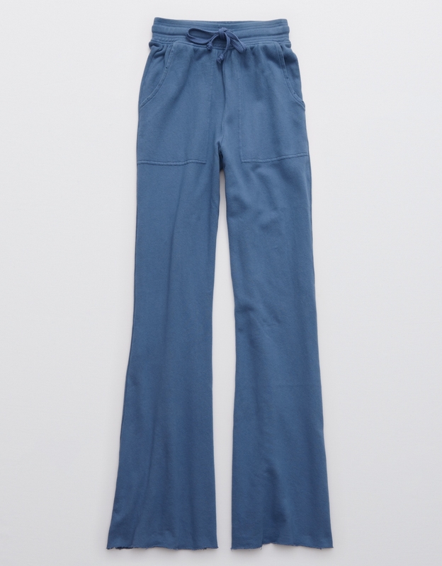 Shop Aerie Weekend Kick-It High Waisted Flare Pant online